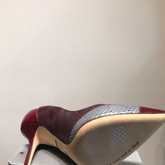 Dolce and Gabbana multi patch work pumps - Picture 4 of 5